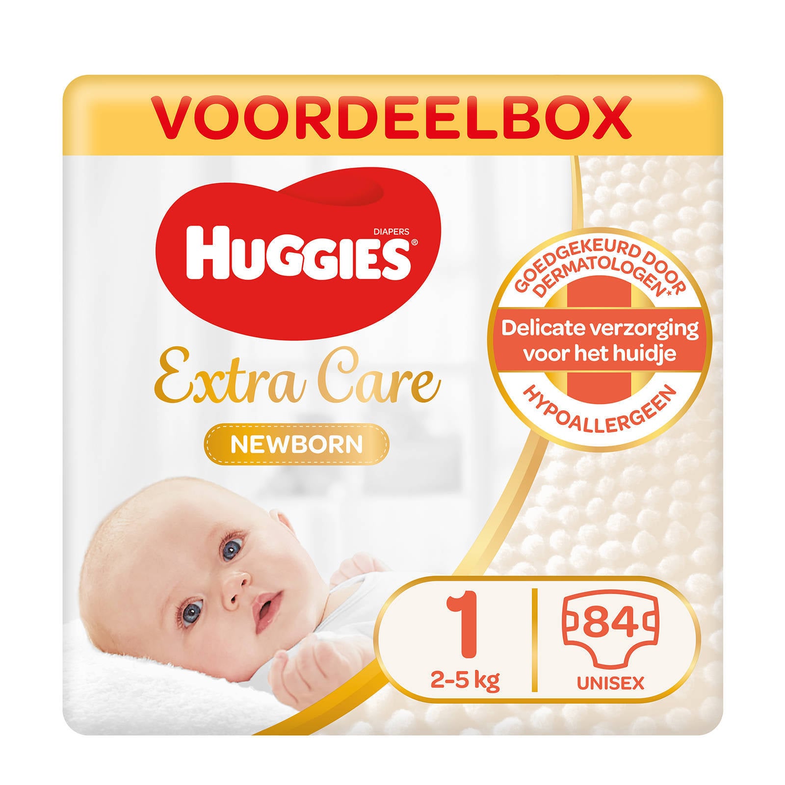 Huggies Newborn Babyluiers voor pasgeborenen Maat 1 84 stuks online kopen