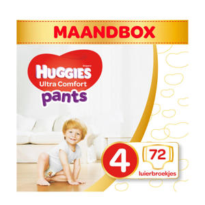 Ultra Comfort Pants maat 4 (9-14 kg) 72 luierbroekjes