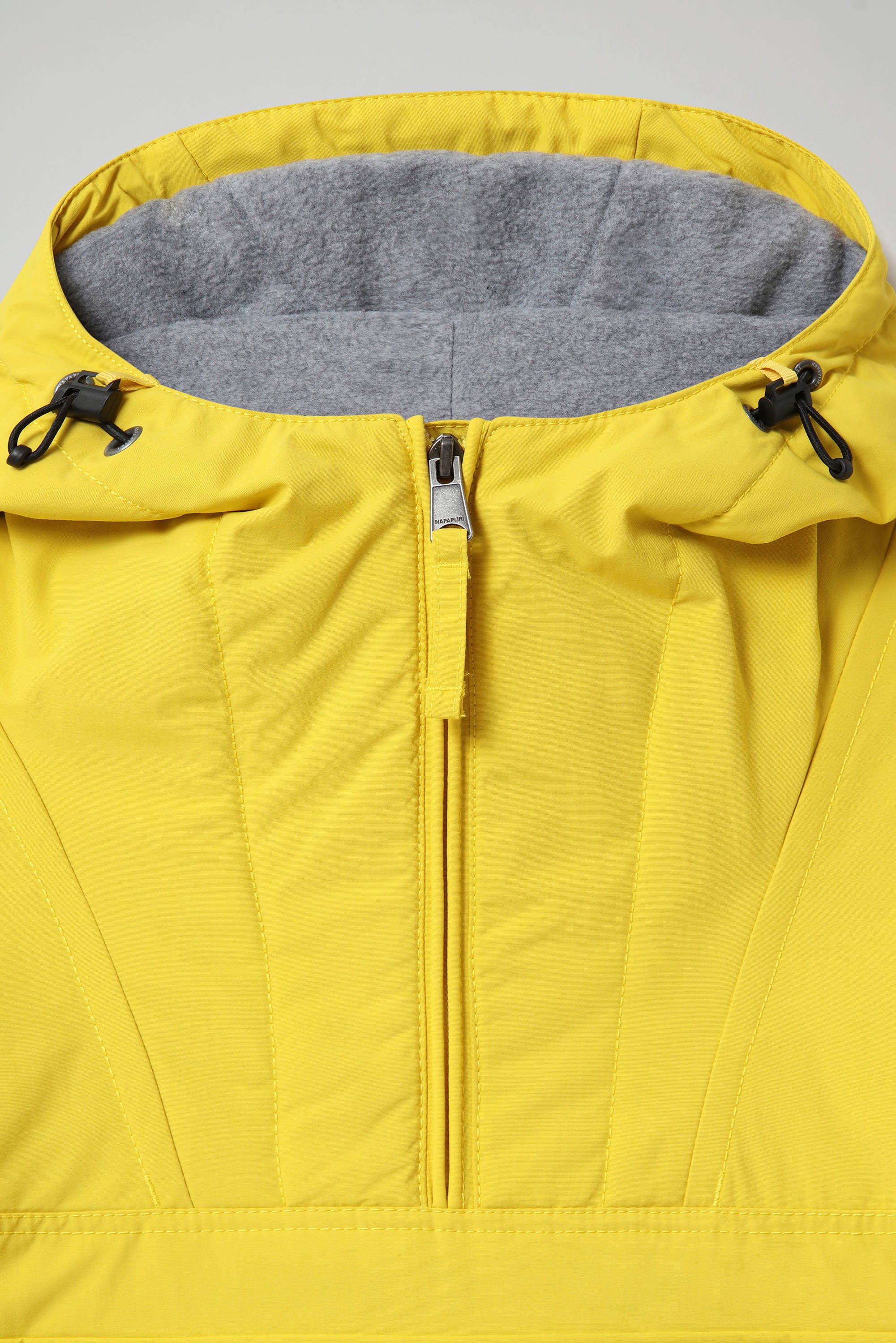 anorakwinterjas Rainforest winter 2 met logo geel anorakwinterjas Rainforest winter 2 met logo geel
