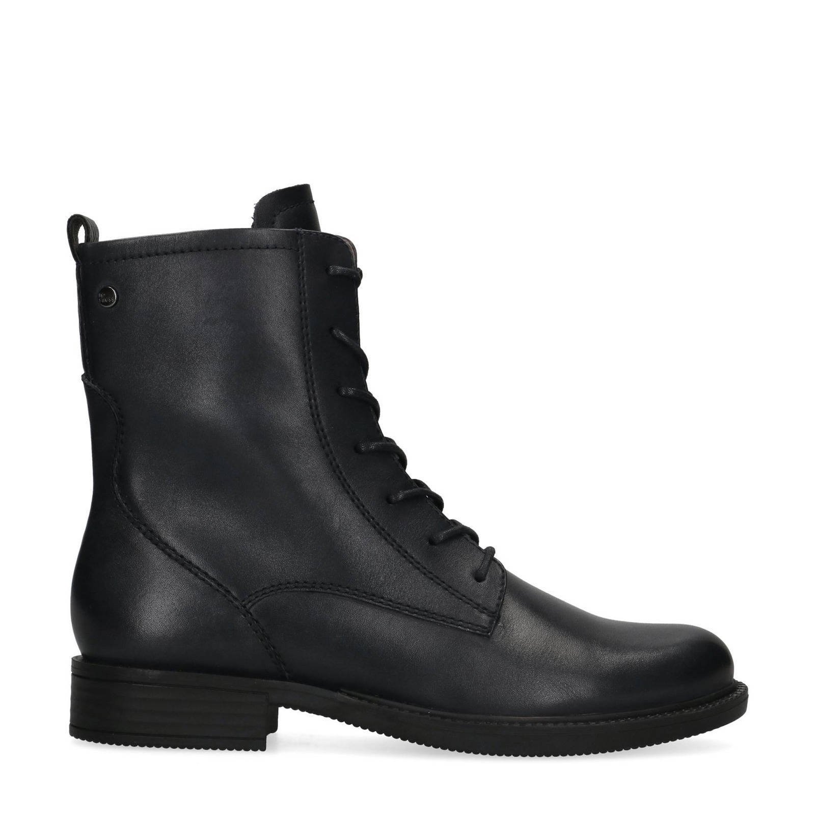 Veterboots best sale dames blauw