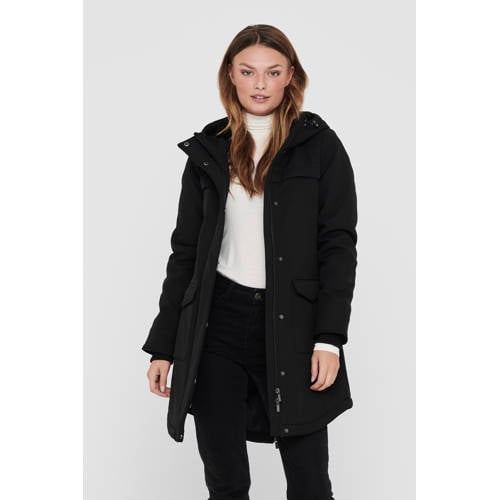 ONLY parka ONLMAASTRICHT zwart afbeelding