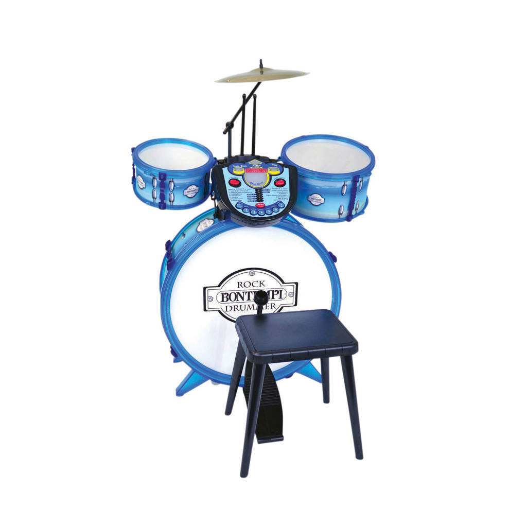 Bontempi Drumstel met Tutor, 4 delig