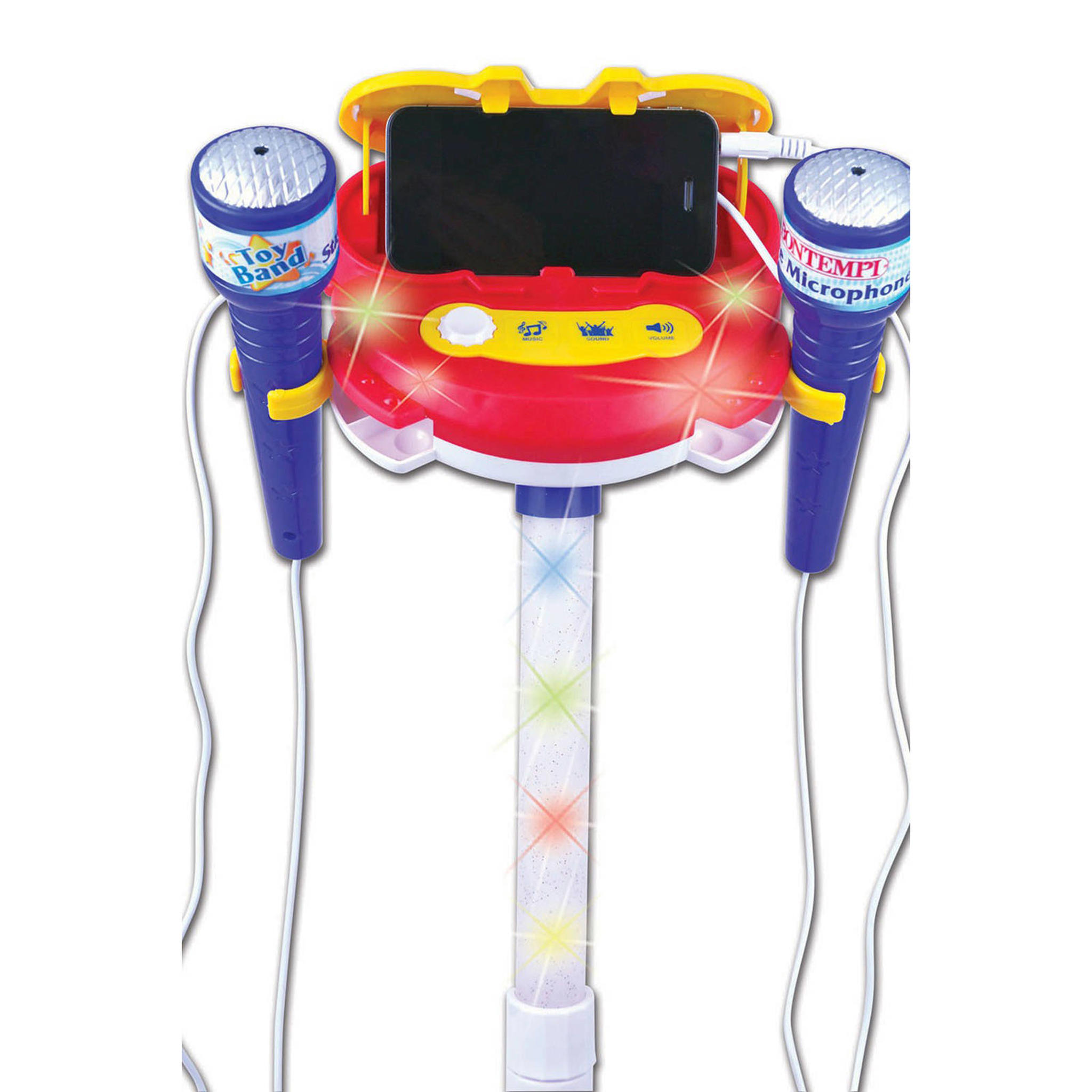 Bontempi Showtime Stage Microfoon met 2 Microfoons wehkamp