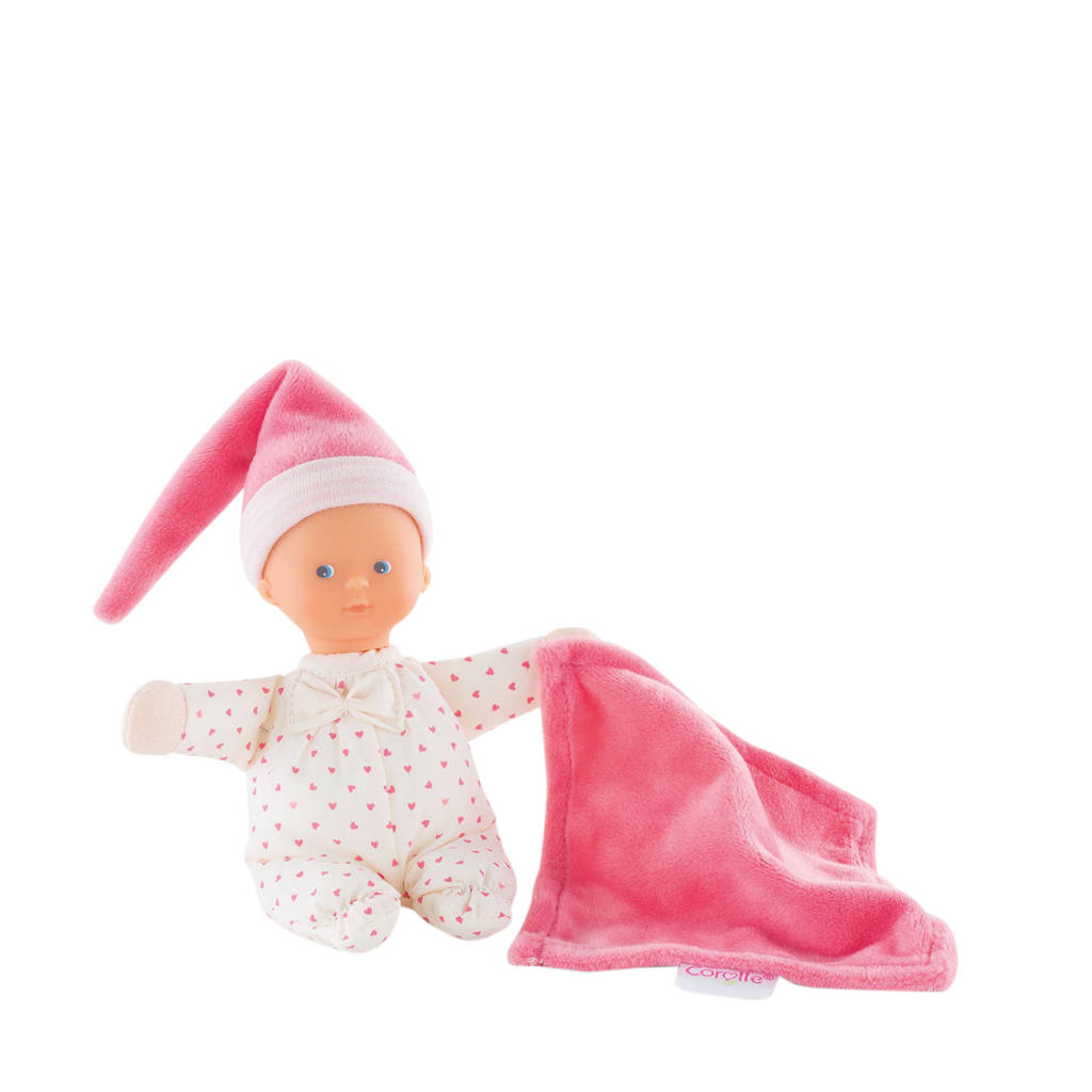 Corolle Mon Doudou - Pop met Knuffeldoekje, 16 cm