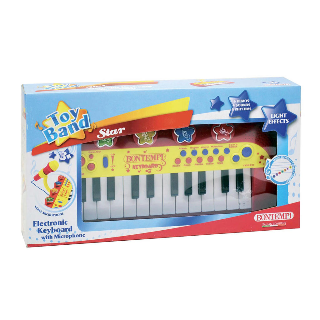 Bontempi Keyboard met Microfoon wehkamp