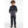 hummel Junior trainingspak zwart/grijs