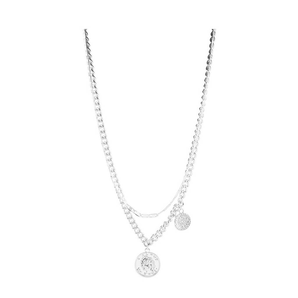 PIECES armband zilver (set van 2), Zilver
