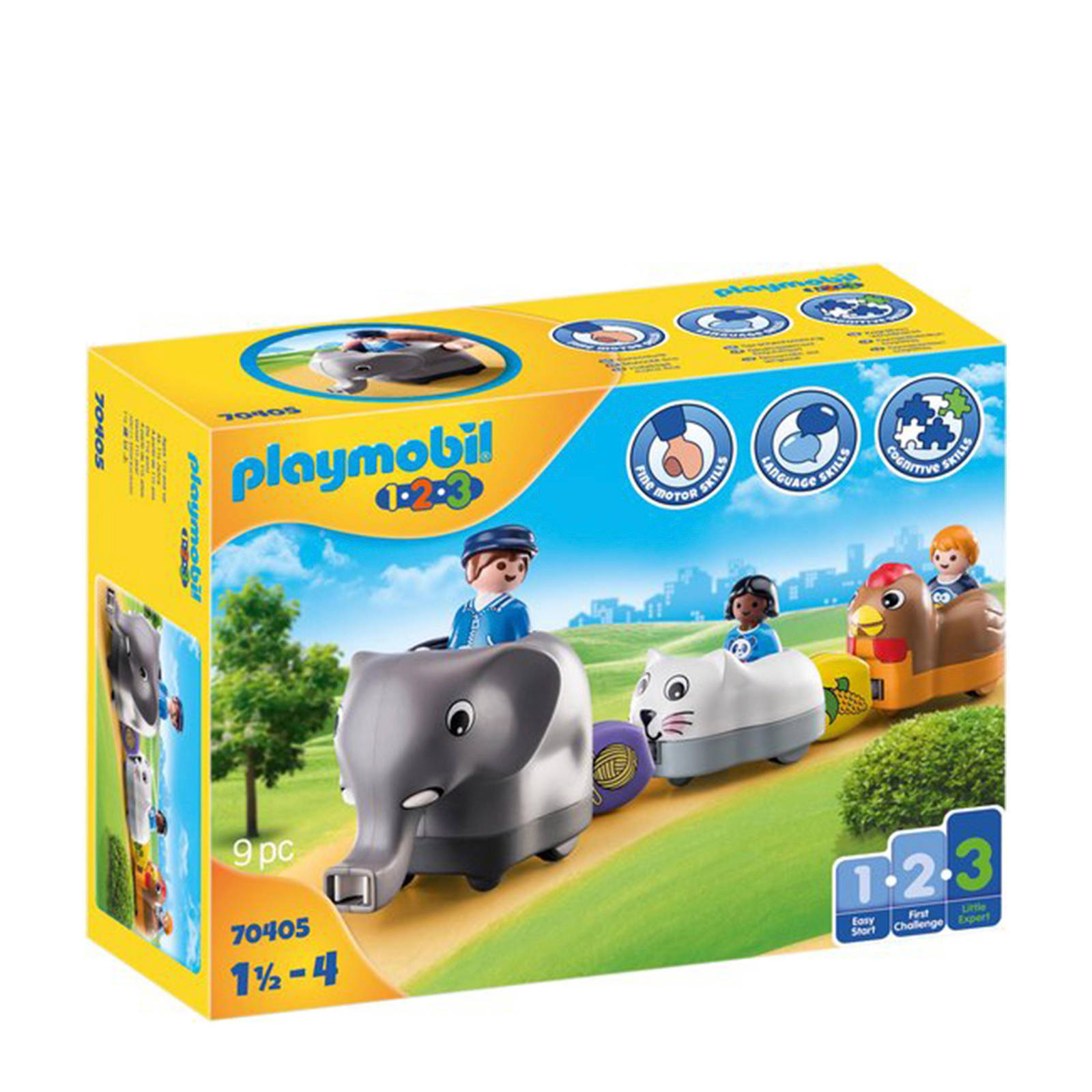 Playmobil ® Constructie speelset Mijn dierentrein(70405 ), 1 2 3 Gemaakt in Europa(9 stuks ) online kopen