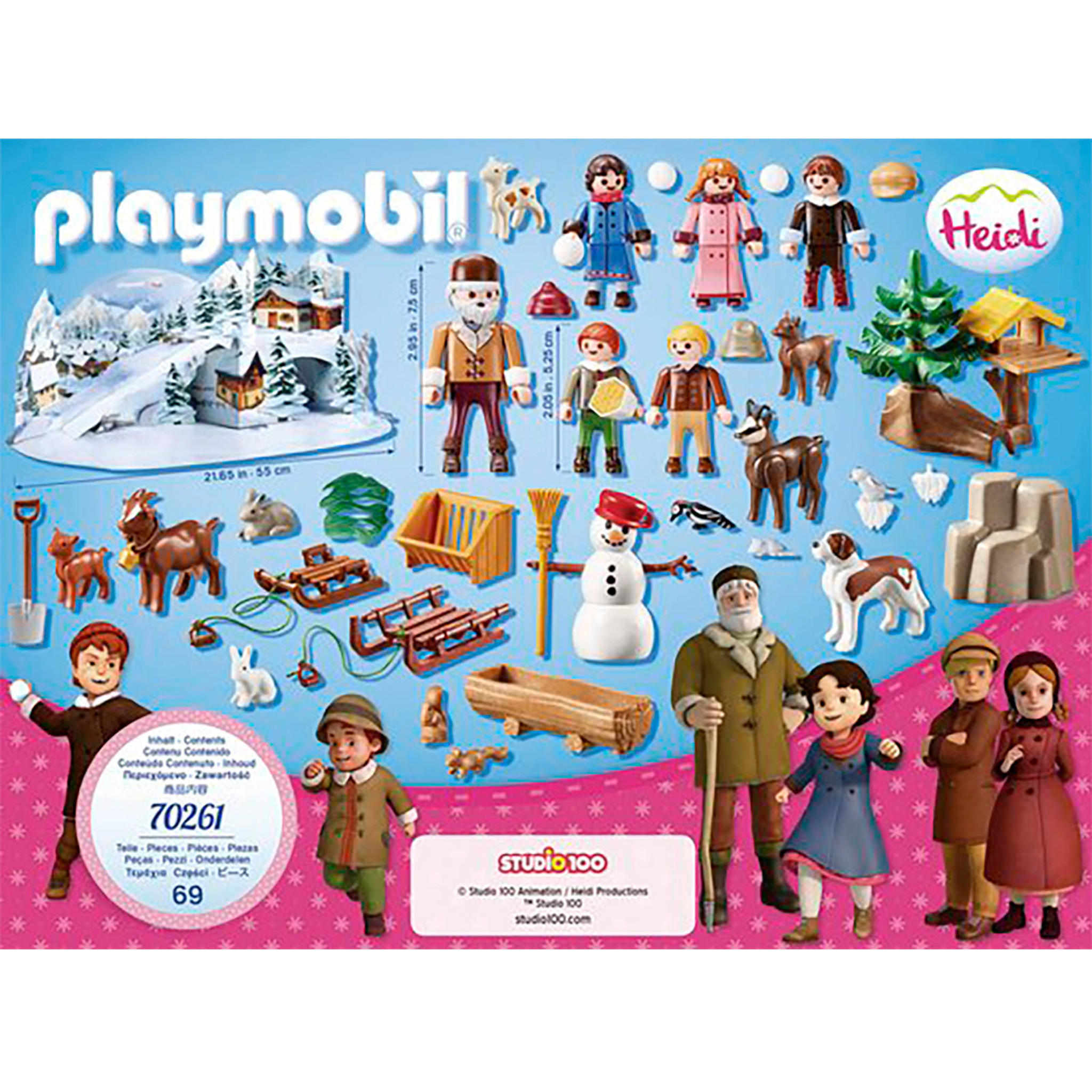 Playmobil Heidi Heidi's winterwereld 70261 wehkamp
