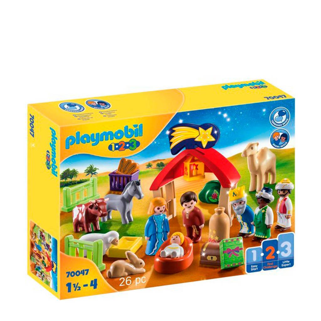 Playmobil 1-2-3 Kerststal 70047