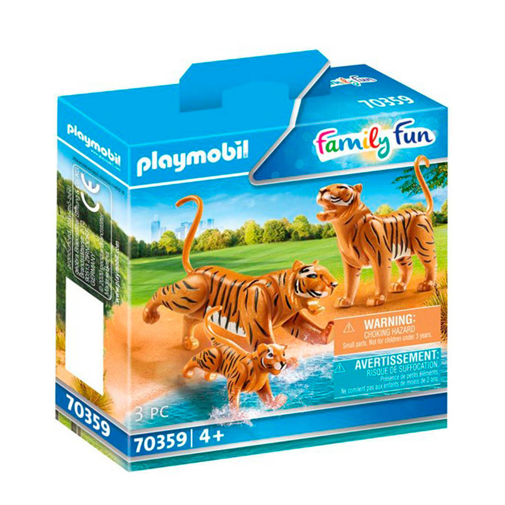 Playmobil Family Fun  2 Tijgers met baby - 70359