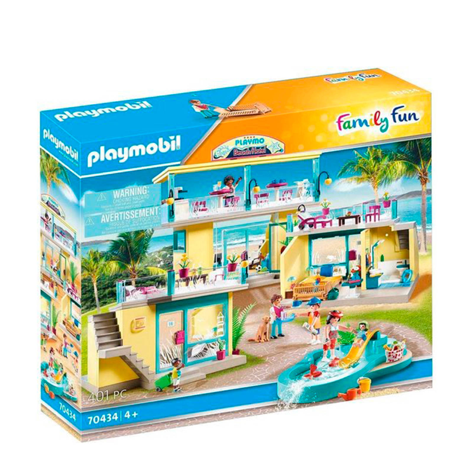 Playmobil Family Fun PLAYMO Strandhotel 70434 online kopen