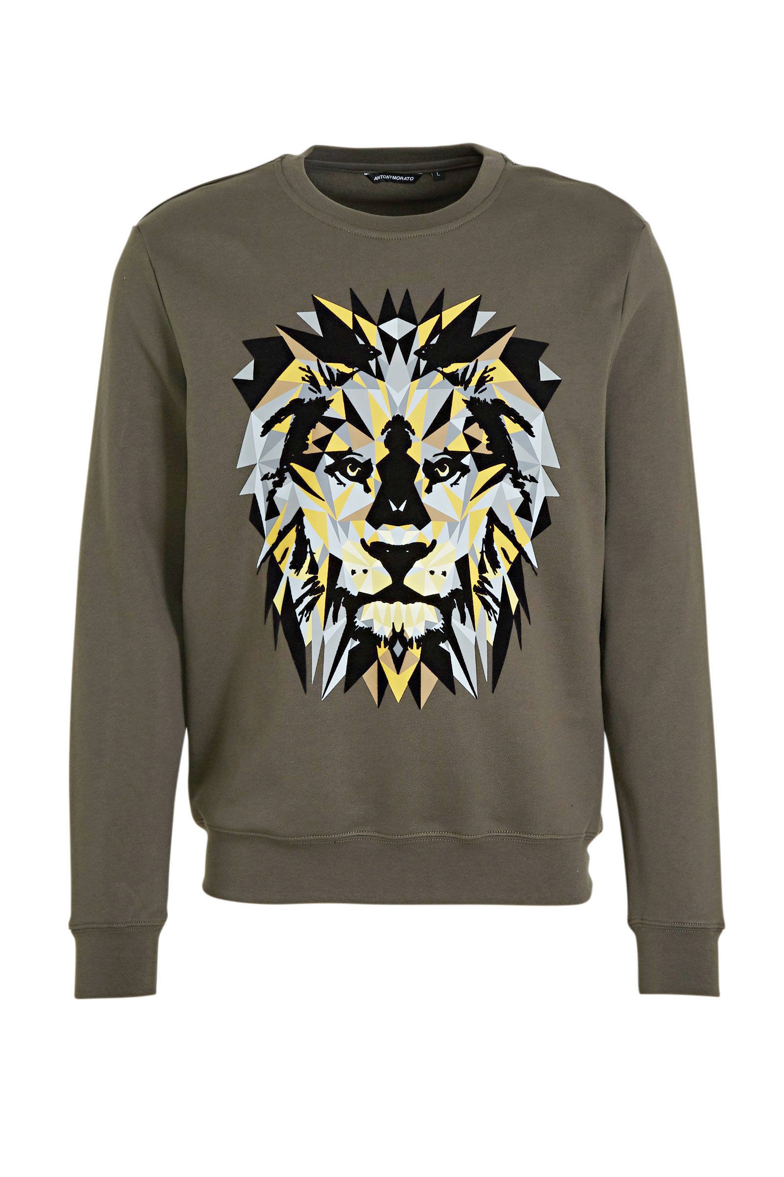Antony Morato sweater met printopdruk groen | wehkamp Antony Morato sweater met printopdruk donkerblauw | wehkamp