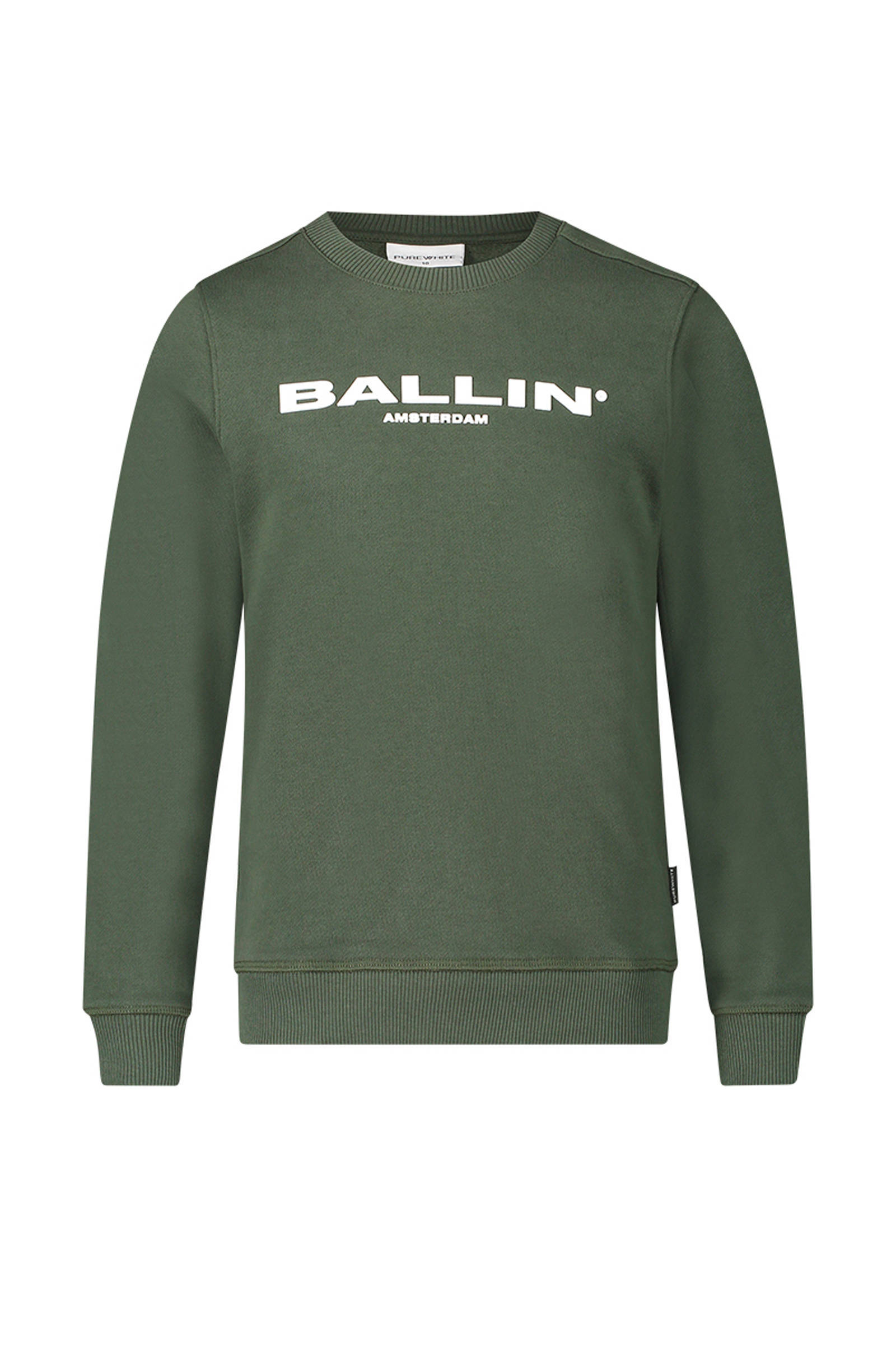 Ballin Amsterdam Junior by Purewhite longsleeves voor ballin amsterdam junior by purewhite Ballin sweater blauw