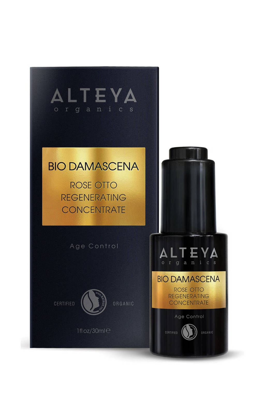 Alteya Organic Rose Otto Regenerating Concentrate Bio Damascena gezichtscreme - 30ml