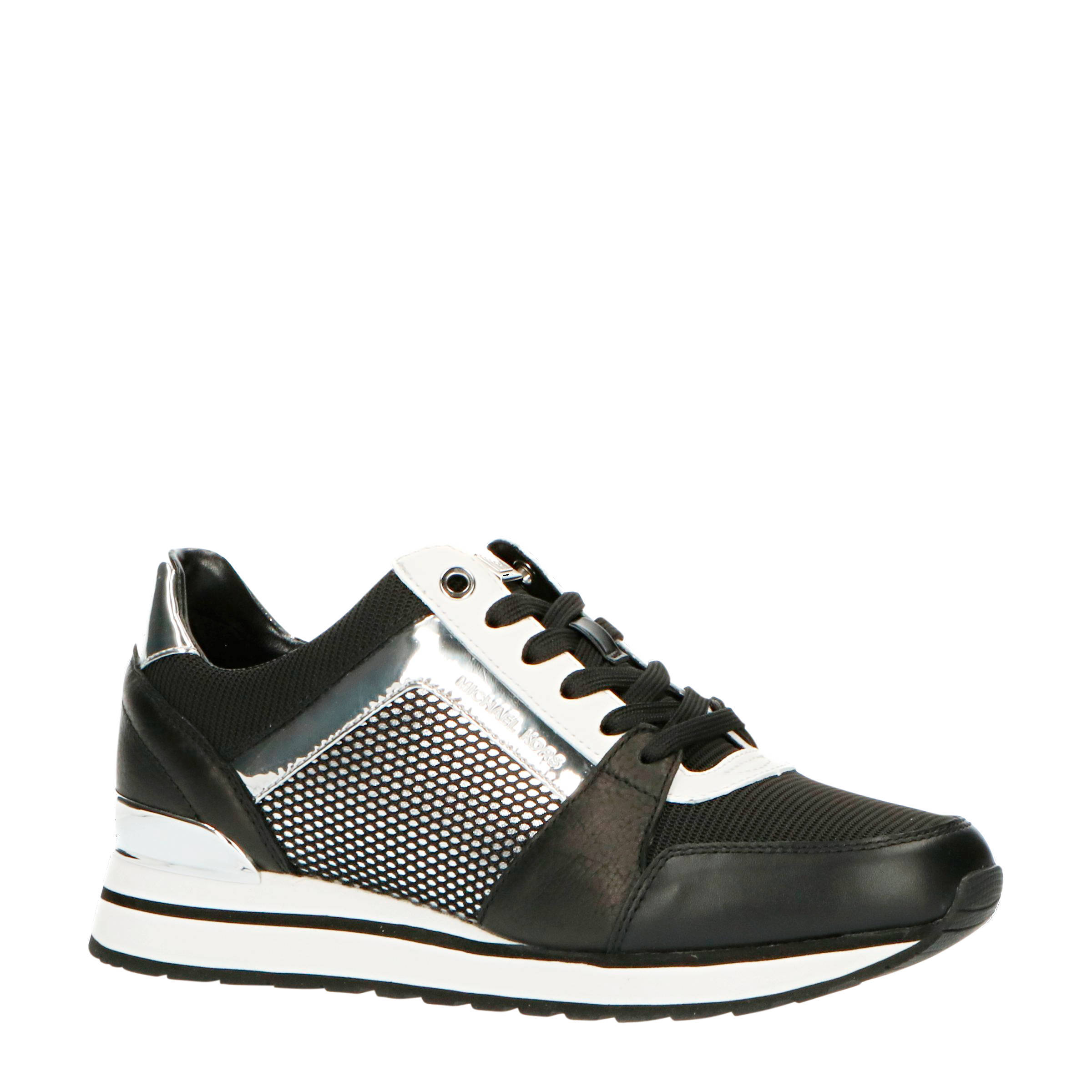 Michael Kors Sneakers Lexi Sneaker Silver (040) | The Little Green Bag