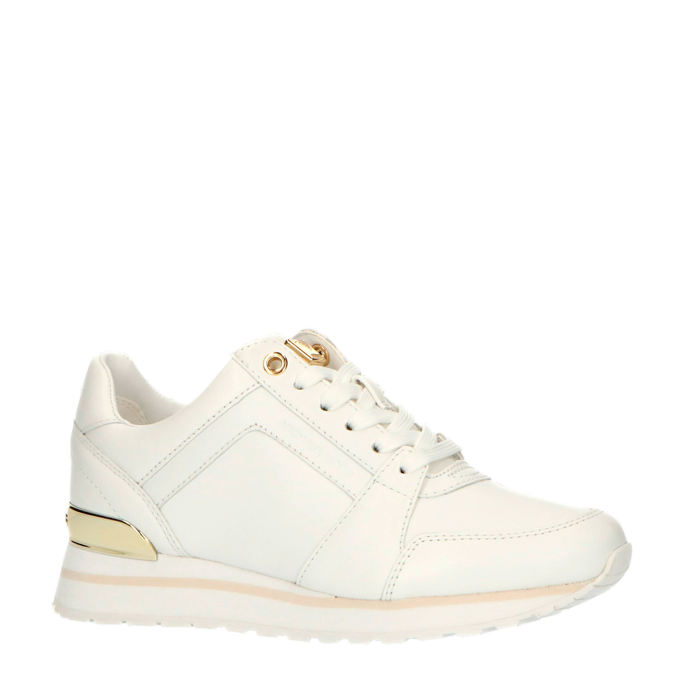 witte michael kors sneakers