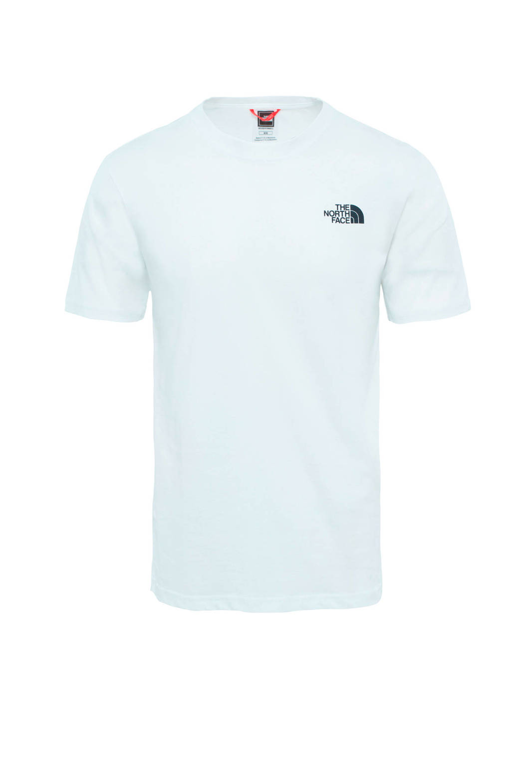 The North Face T-shirt Redbox wit/rood, Wit/rood