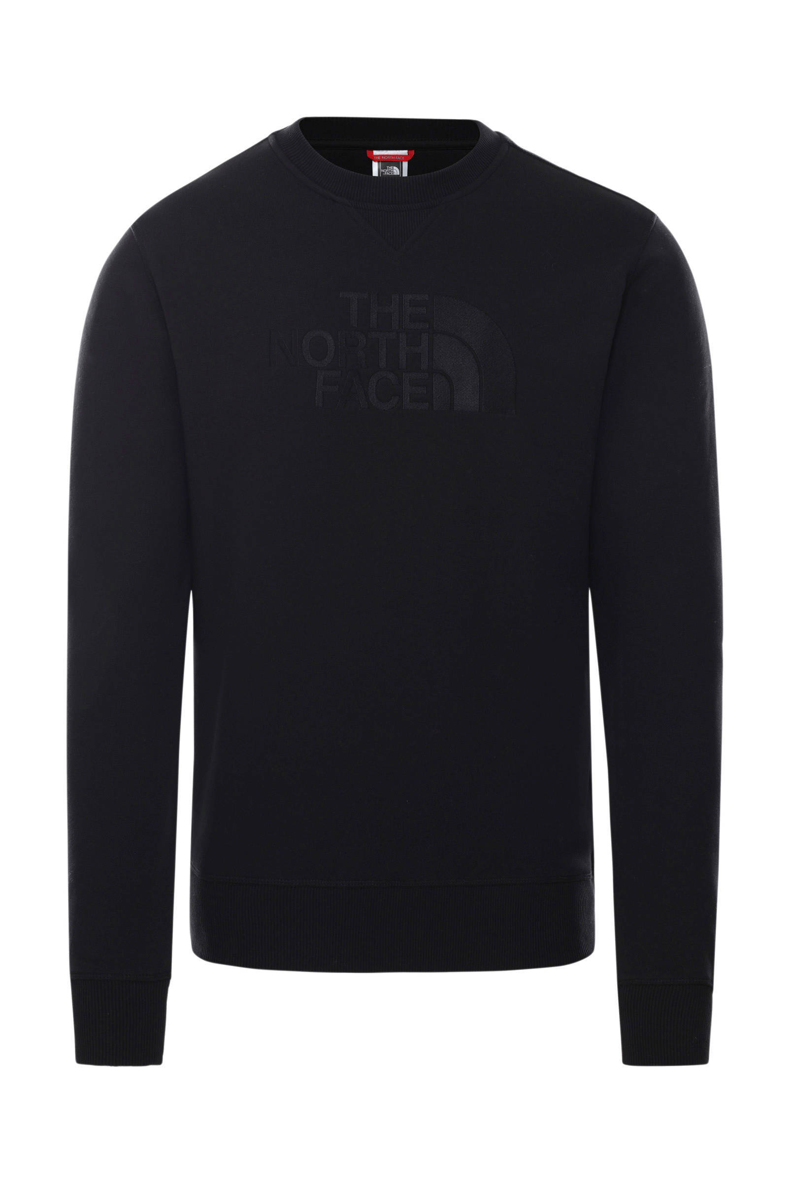 The North Face drew peak crew sweater zwart heren online kopen