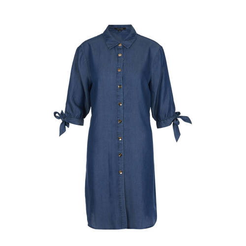 comma blousejurk donkerblauw comma blousejurk donkerblauw