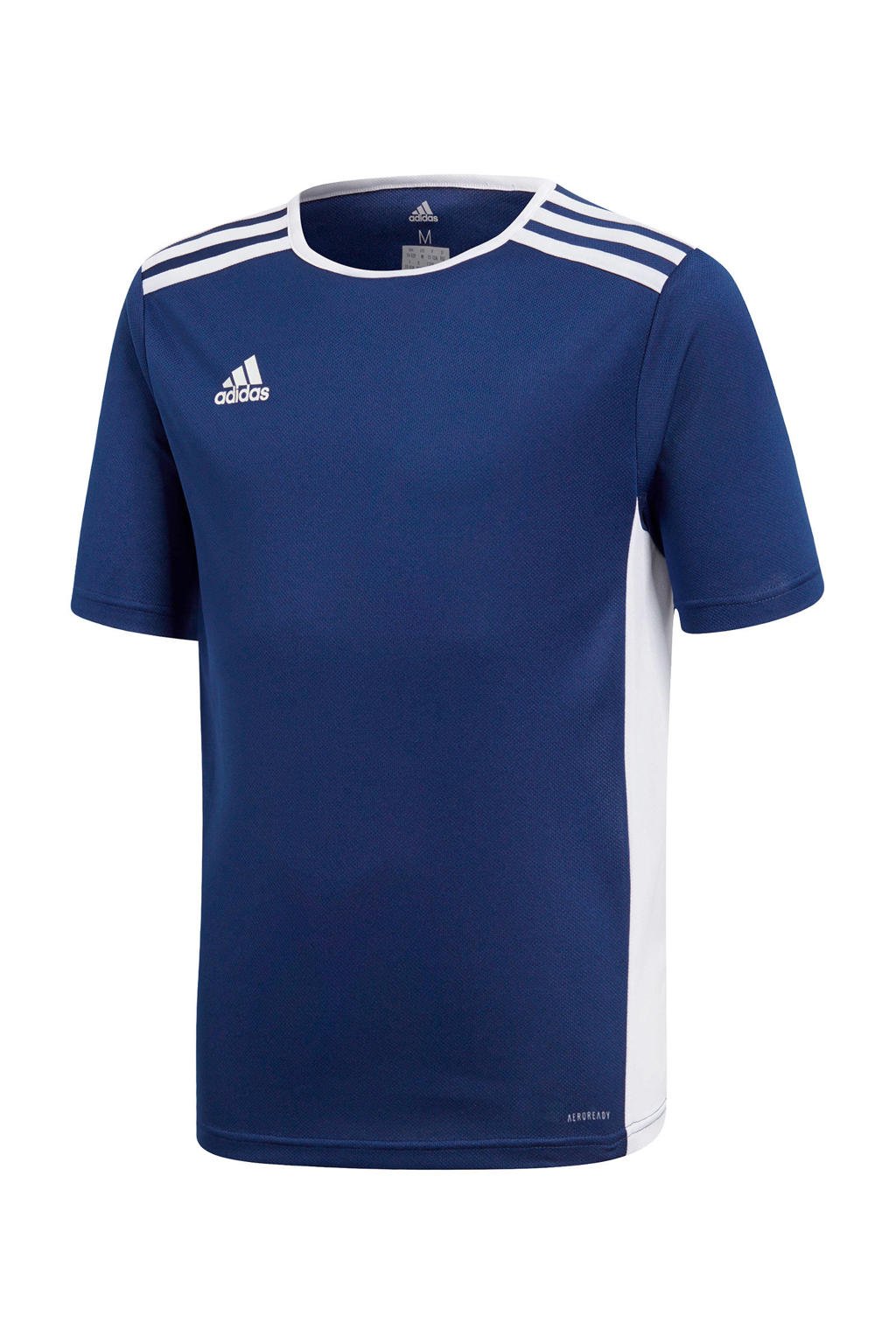 adidas Performance Junior  voetbalshirt donkerblauw
