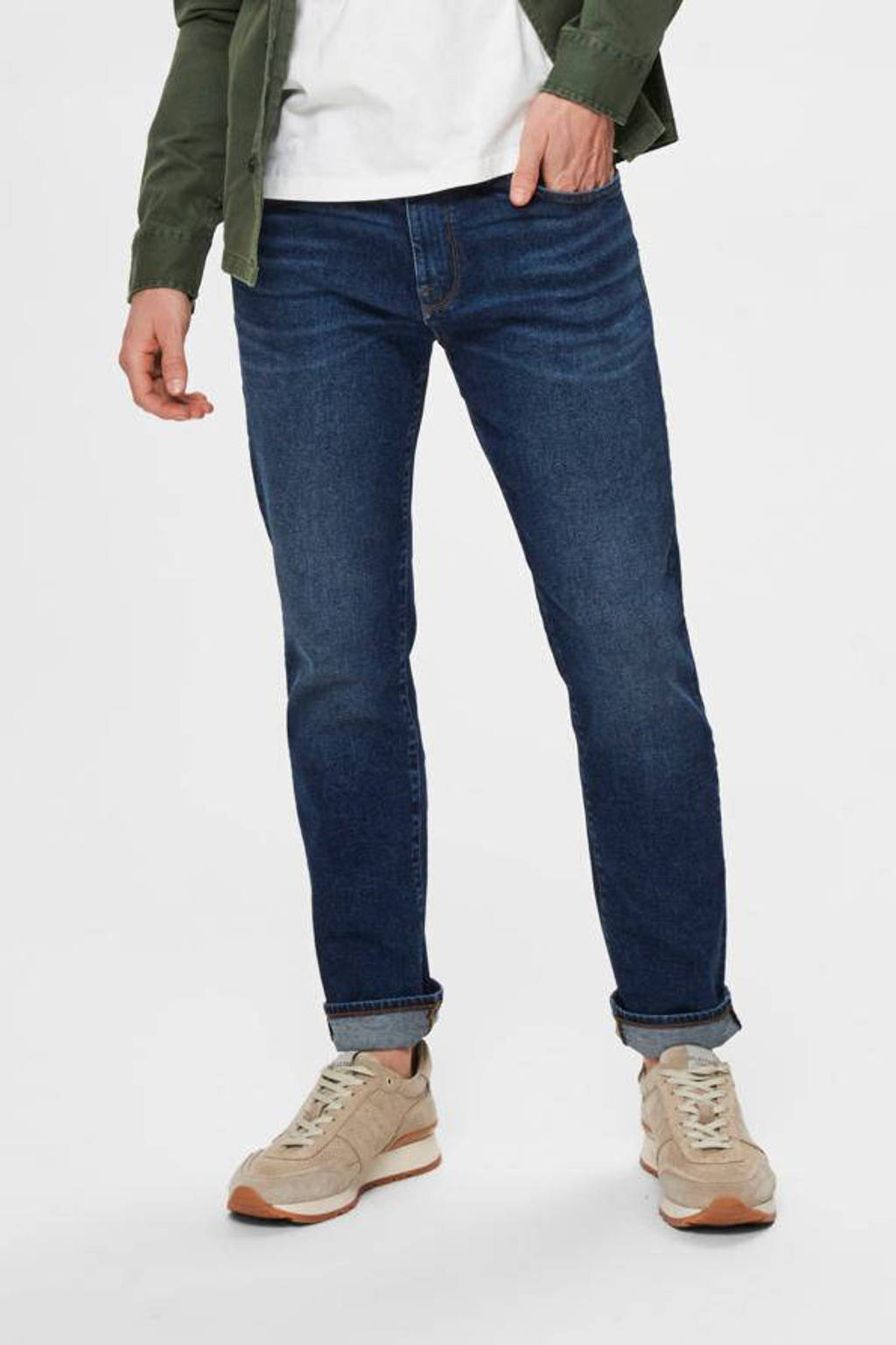 SELECTED HOMME slim fit jeans Leon dark denim, Dark denim