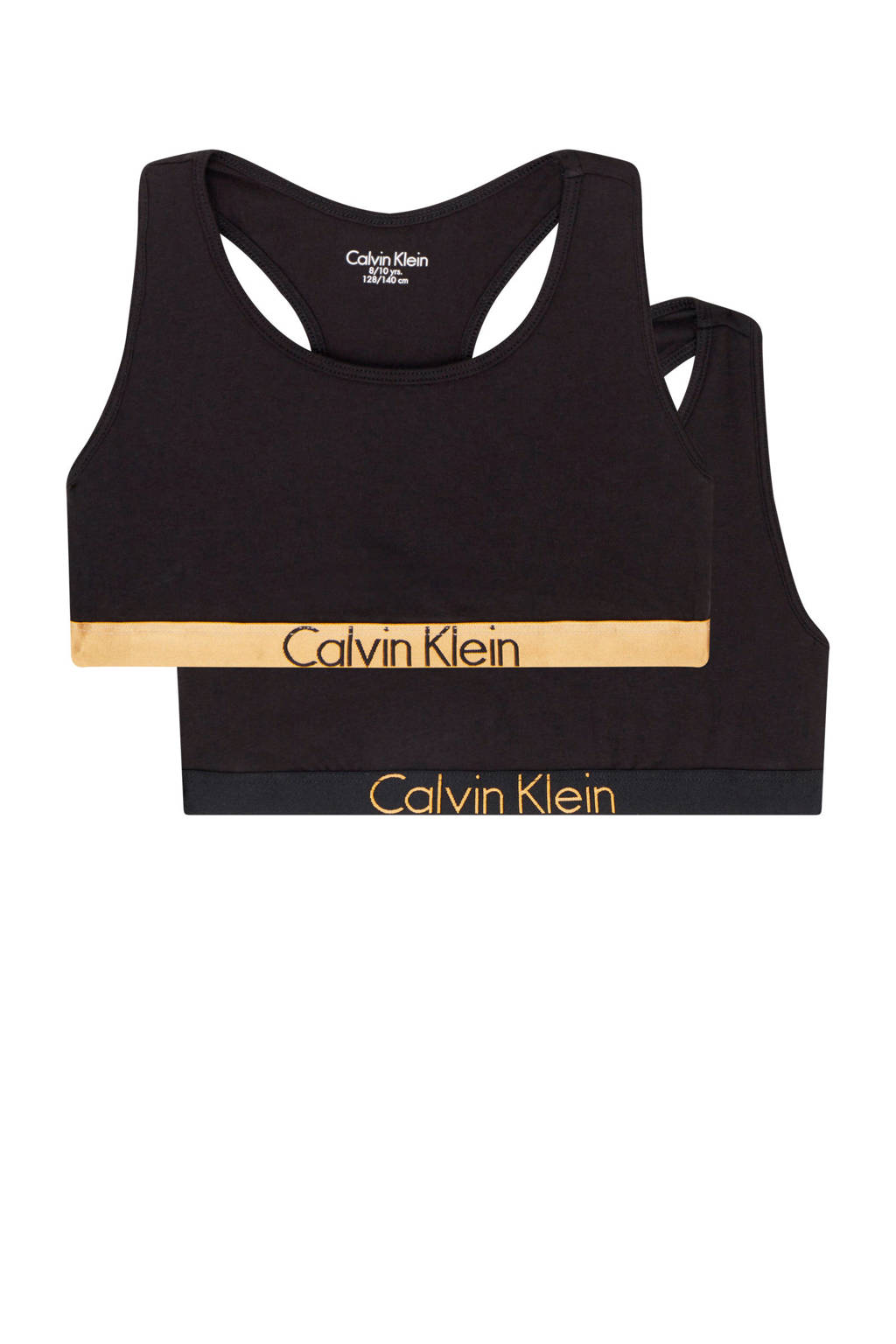 CALVIN KLEIN bh top - set van 2 zwart, Zwart