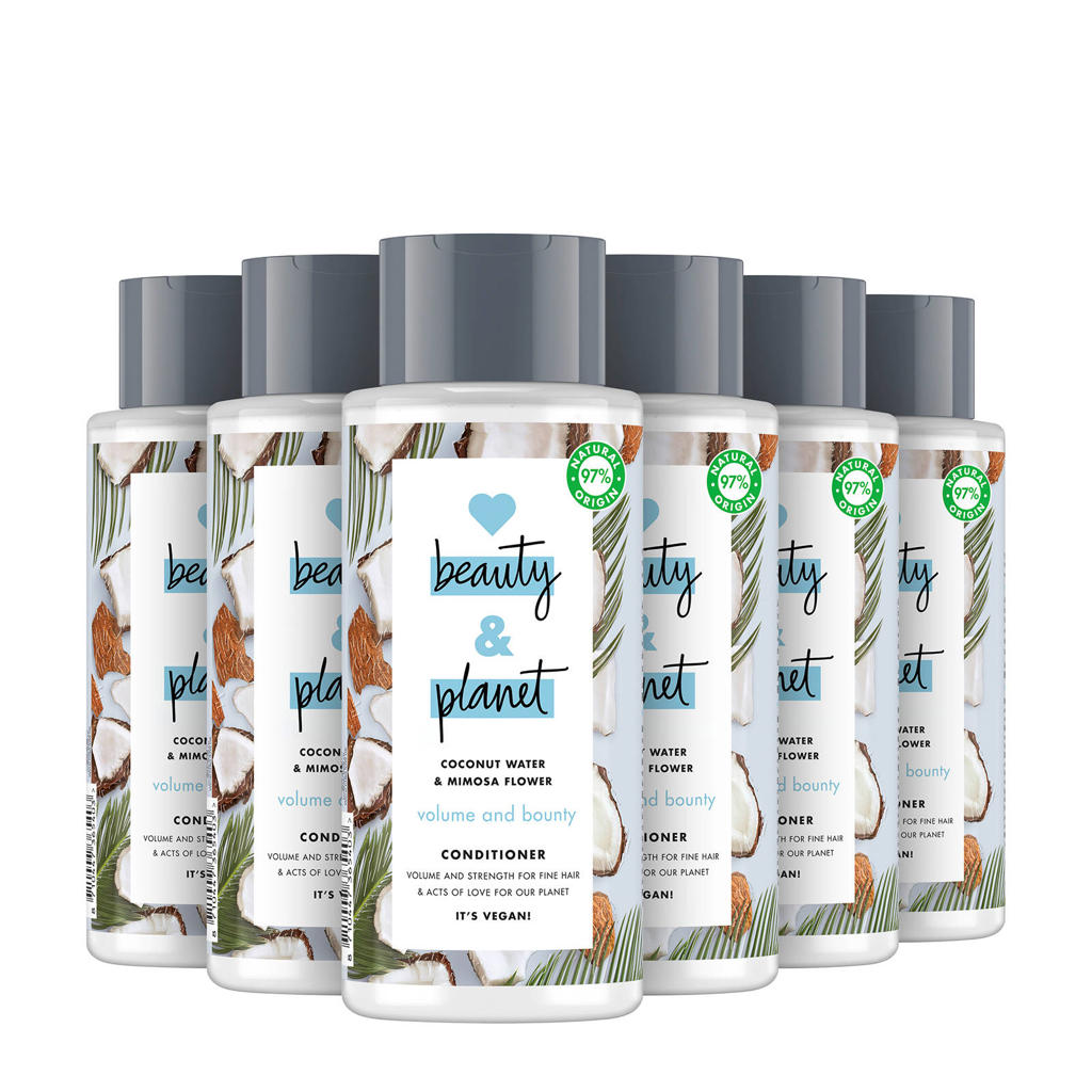 Love Beauty and Coconut Water & Mimosa Flower Volume and Bounty