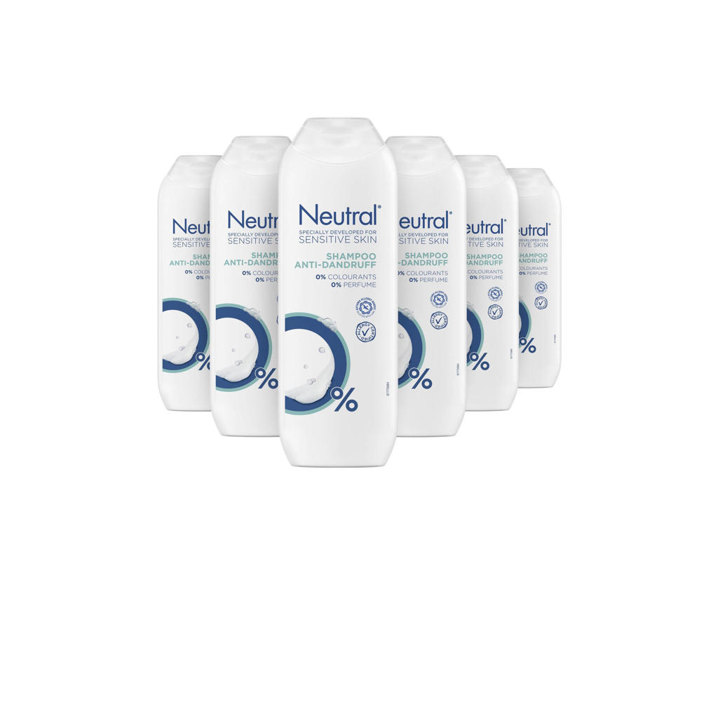 Neutral Neutral Anti-Roos parfumvrije shampoo - 6 x 250 ml