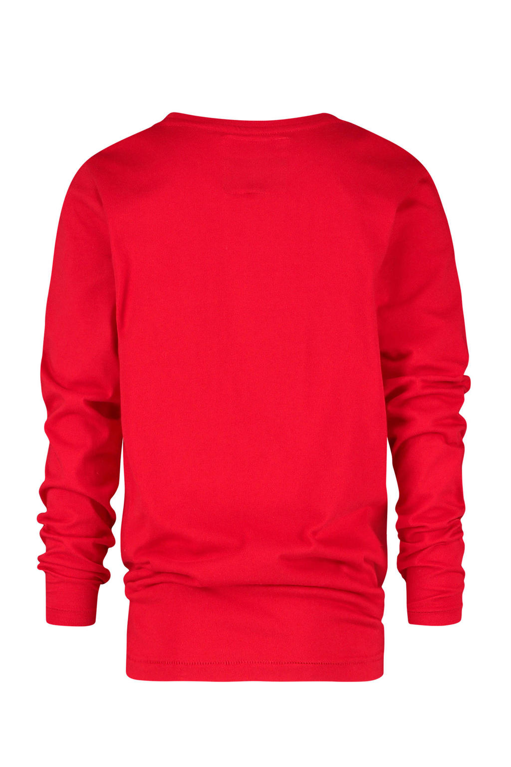 Vingino longsleeve Jomio met tekst fel rood | wehkamp