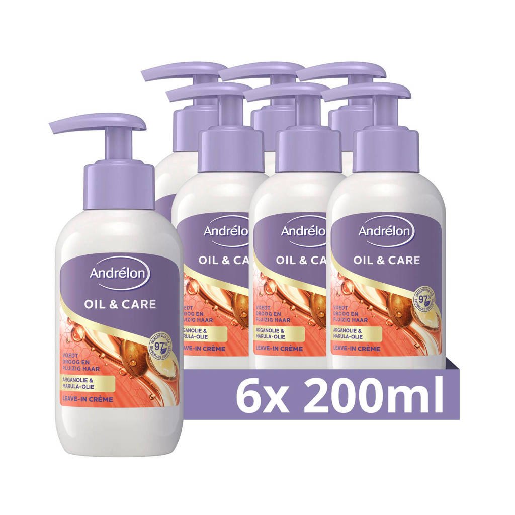 Andrelon Special Oil & Care haarcrème - 6 x 200 ml