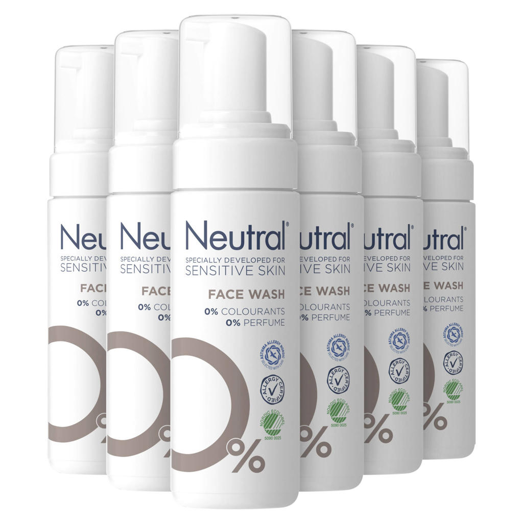 Neutral face wash lotion Parfumvrij 6 x 150 ml wehkamp