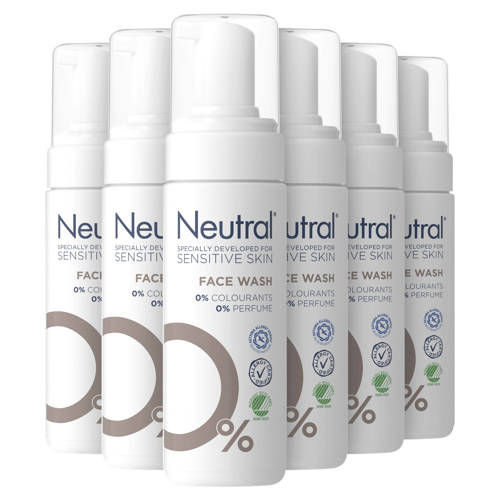 Neutral face wash lotion Parfumvrij - 6 x 150 ml