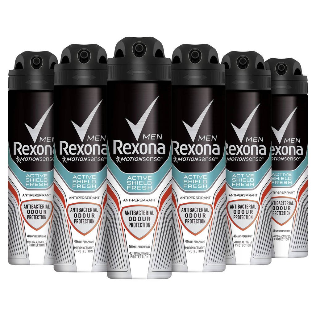 Rexona Men Active Protection Fresh anti-transpirant spray - 6 x 150 ml