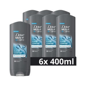 Clean Comfort 3-in-1 douchegel - 6 x 400 ml