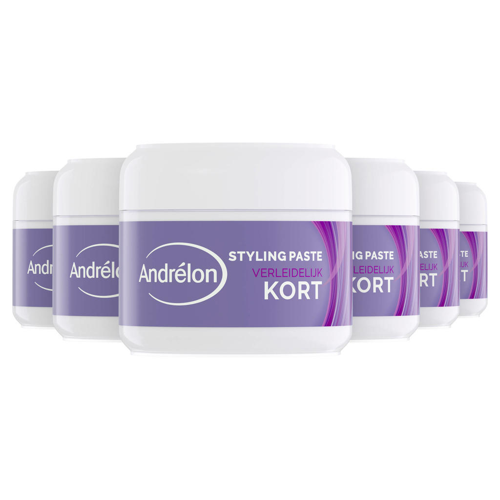 Andrélon Styling Verleidelijk Kort Shaper paste - 6 x 125 ml