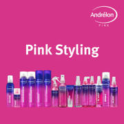 thumbnail: Andrelon Pink collection Happy Curls gel spray - 6 x 200 ml