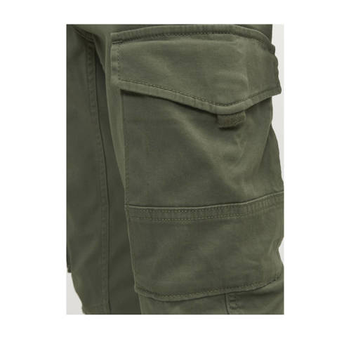 JACK & JONES JUNIOR cargobroek JJIPAUL olijfgroen afbeelding