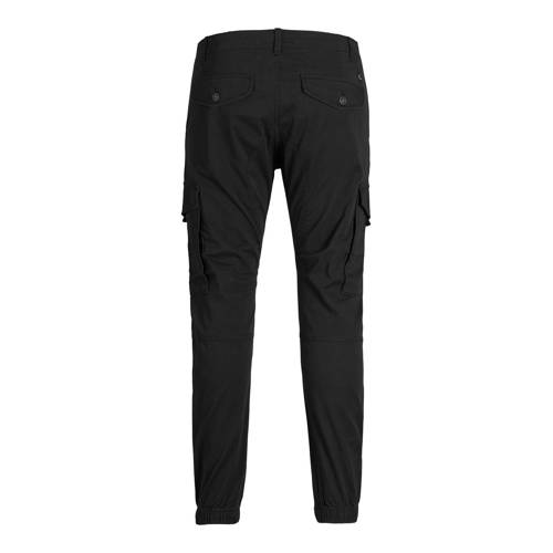 JACK & JONES JUNIOR cargobroek JJIPAUL zwart afbeelding
