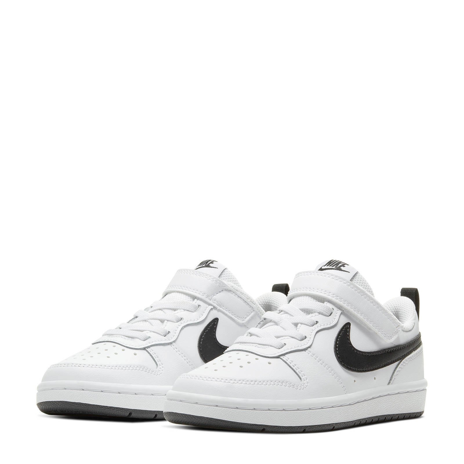 nike court borough low 2 white and black