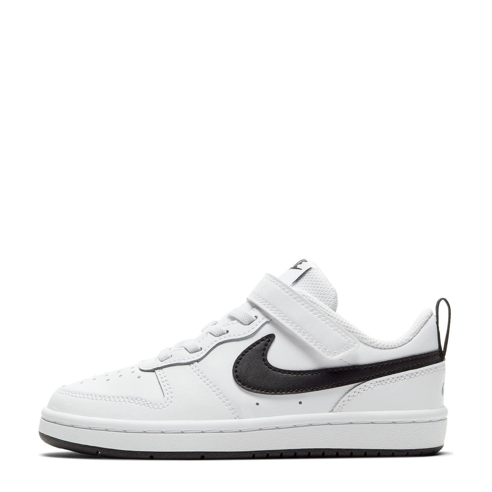 nike court borough white and black