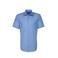 Seidensticker regular fit overhemd blauw