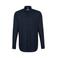 Seidensticker regular fit overhemd donkerblauw