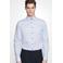 Seidensticker slim fit overhemd middelmatig blauw