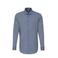 Seidensticker regular fit overhemd donkerblauw