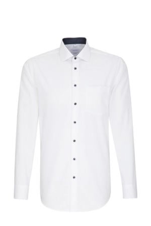 regular fit overhemd wit