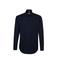 Seidensticker regular fit overhemd donkerblauw