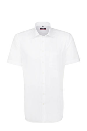 regular fit overhemd wit