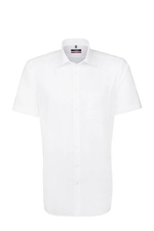 regular fit overhemd wit
