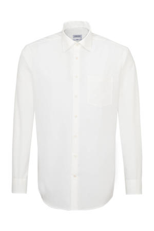 regular fit overhemd ecru